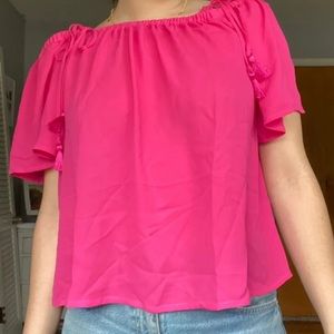 J. Crew Chiffon Top